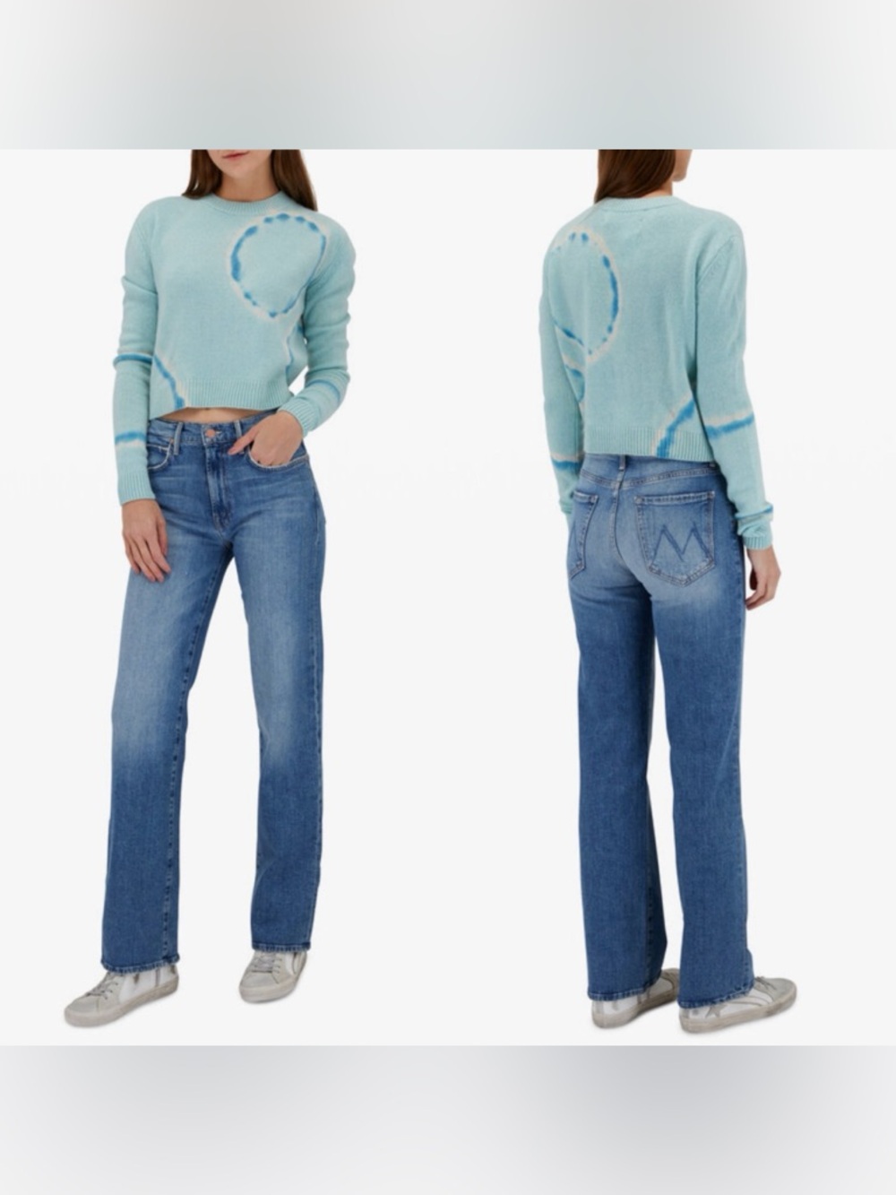 MOTHER Women Jeans Straight Leg - size 28